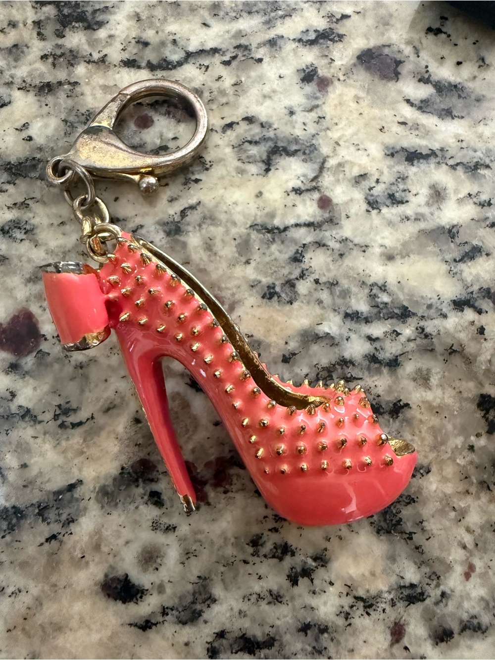 Bebe High Heel Key Ring